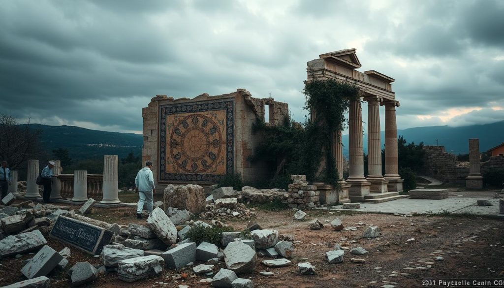 Byzantine Empire Decline Archaeology